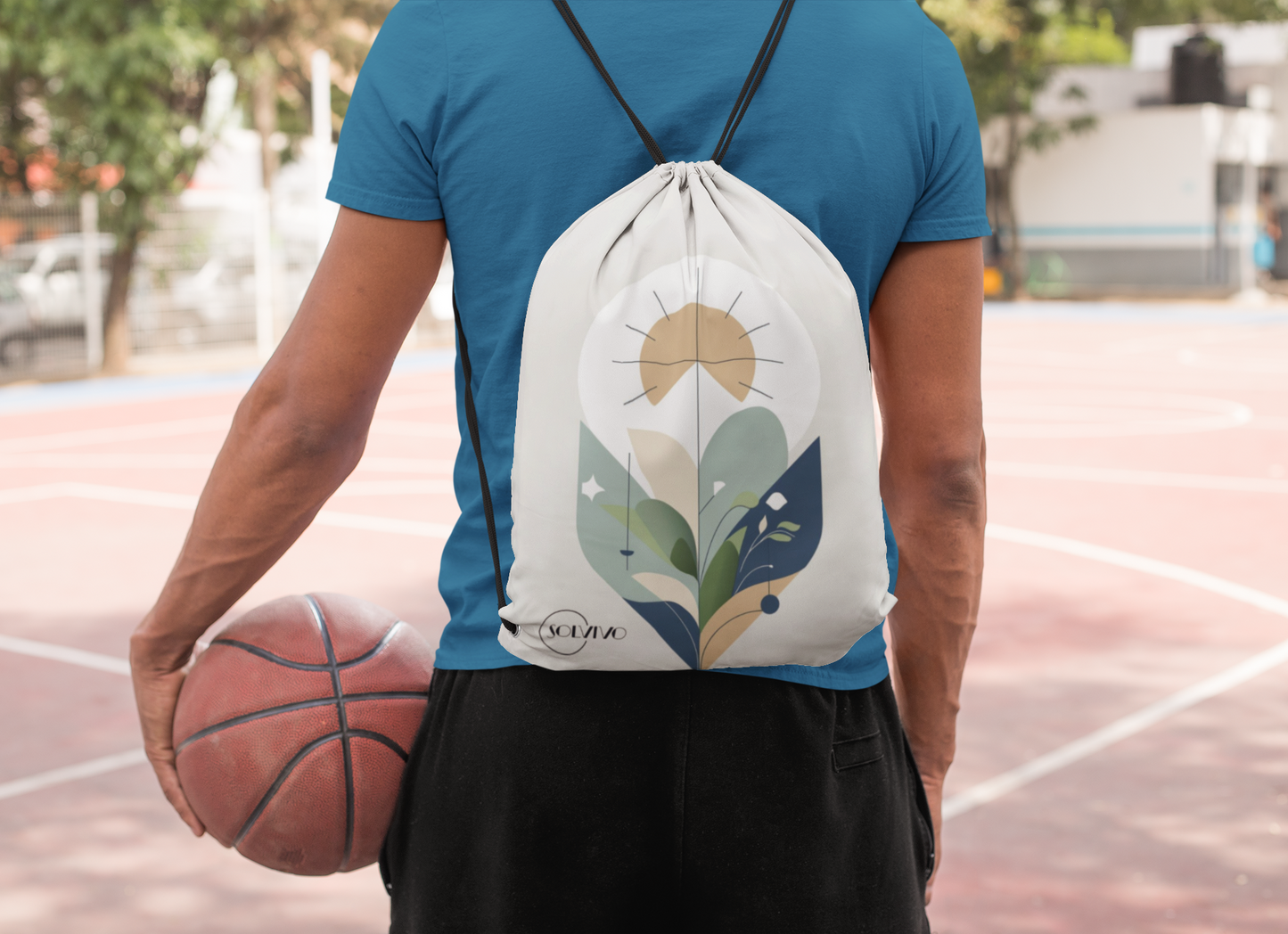 YARA – Premium Turnbeutel | Minimalistisches Design von SOLVIVO | Symbol für Balance & Harmonie