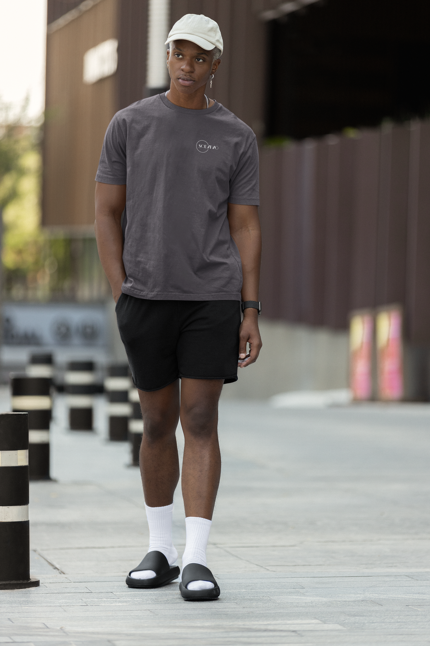 ELAR – Unisex Bio T-Shirt | Minimalistisches Design von SOLVIVO | Symbol für Klarheit & Achtsamkeit