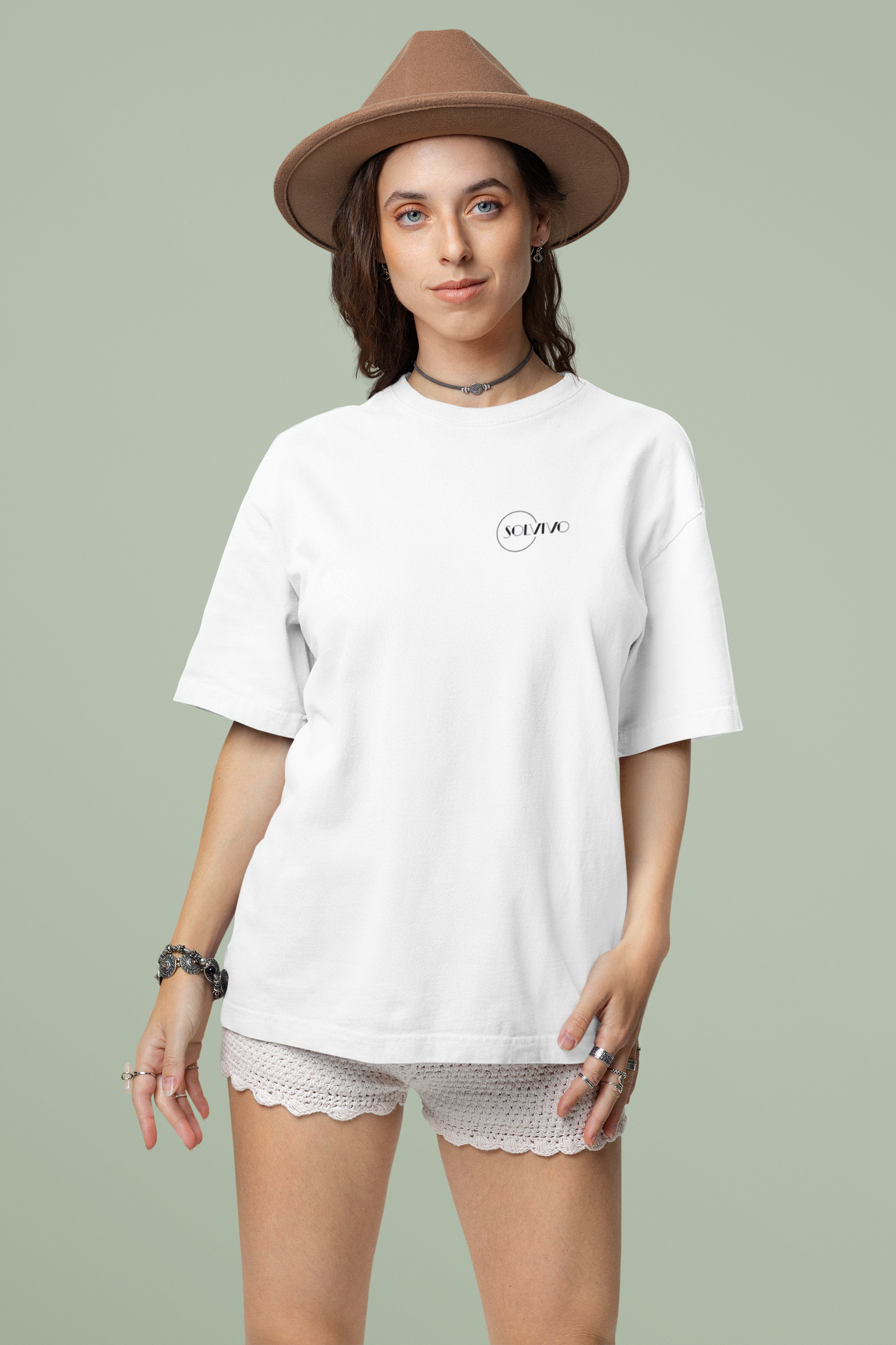 LUMEA – Unisex Bio T-Shirt | Minimalistisches Design von SOLVIVO | Symbol für Bewusstsein & Verbindung