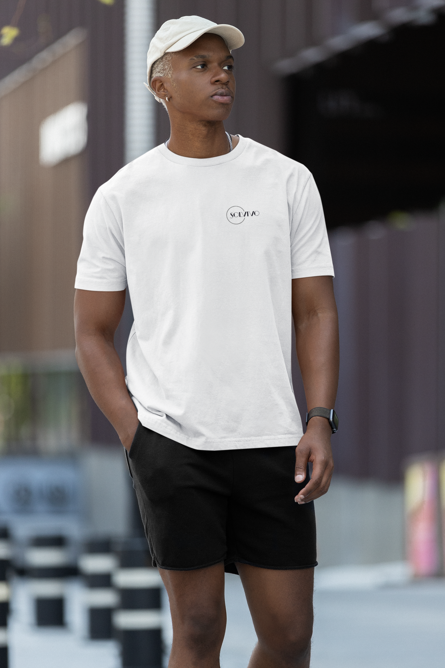 ELAR – Unisex Bio T-Shirt | Minimalistisches Design von SOLVIVO | Symbol für Klarheit & Achtsamkeit