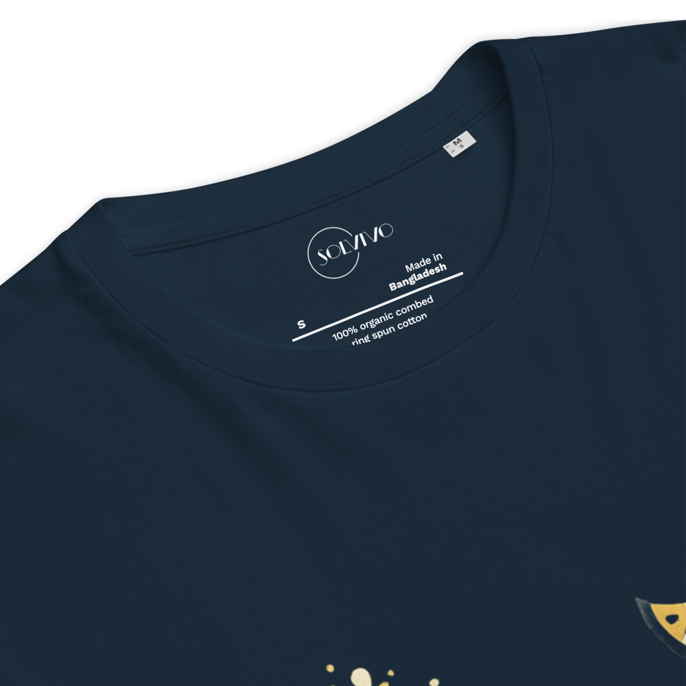 SPIRIT – Unisex Bio T Shirt | Geometrisches Waldesign von SOLVIVO | Symbol für Freiheit & innere Ruhe