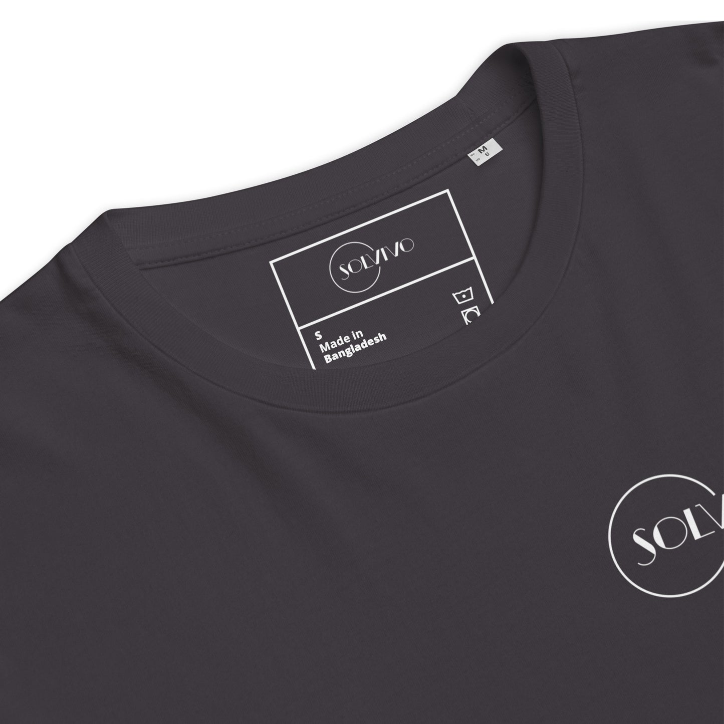 NOOR – Unisex Bio T-Shirt | Minimalistisches Design von SOLVIVO | Symbol für Licht & Klarheit