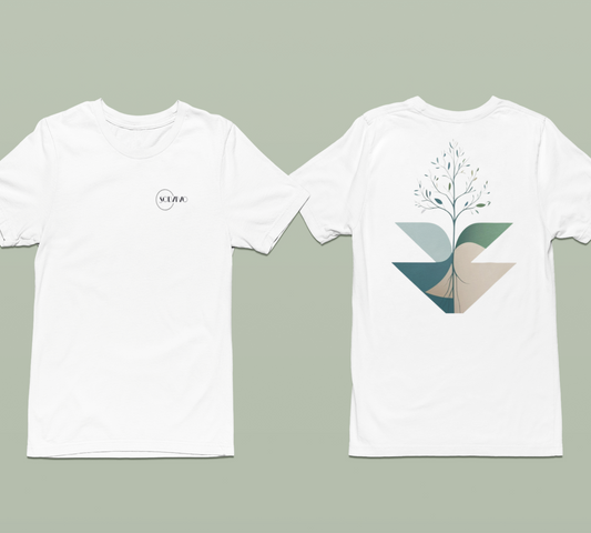 TARU – Unisex Bio T-Shirt | Minimalistisches Design von SOLVIVO | Symbol für Stärke & Wurzeln