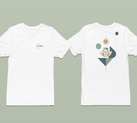 ORI – Unisex Bio T-Shirt | Minimalistisches Design von SOLVIVO | Symbol für Ursprung & Orientierung