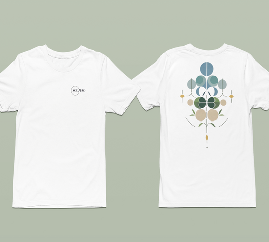 NOOR – Unisex Bio T-Shirt | Minimalistisches Design von SOLVIVO | Symbol für Licht & Klarheit